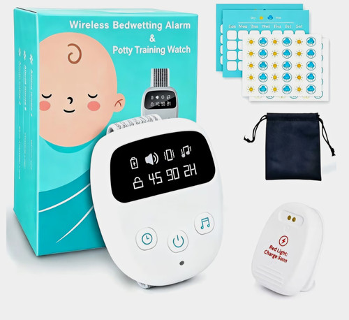Wireless bedwetting alarm - bedwetting,