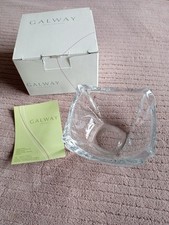 Classic Collection -  Galway Irish Crystal Dune Bowl 11 Cms New In Box.