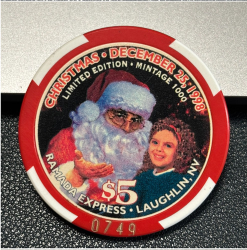 Ramada express casino chip - $5,