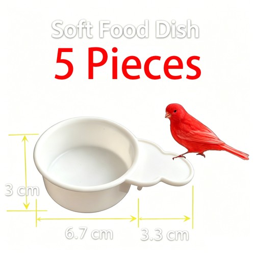5pack large round feeders egg - 5pack,