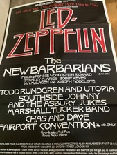 LED ZEPPELIN REPRO 1979 KNEBWORTH CONCERT POSTER 83 X 59 CM freepost