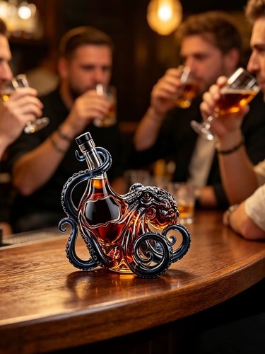 Octopus kraken decanter - octopus,