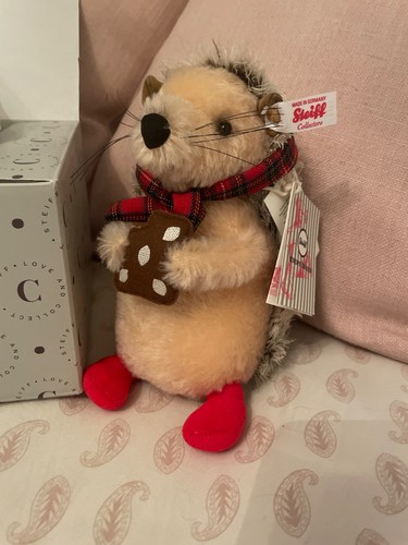 Steiff ivo christmas hedgehog - ivo,