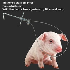 Holder Adjustable Stainless Steel  Catcher Pole Trap Snare Farm Livest MG ↑