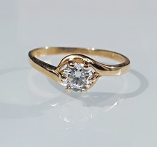 Vintage ring 0.51 carat Lab