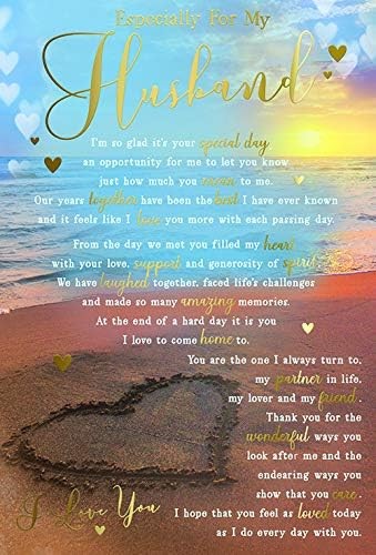 Especially for husband - my,