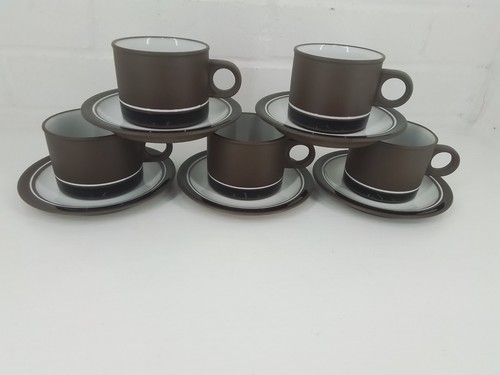 Hornsea cup saucer x 5 - hornsea, &