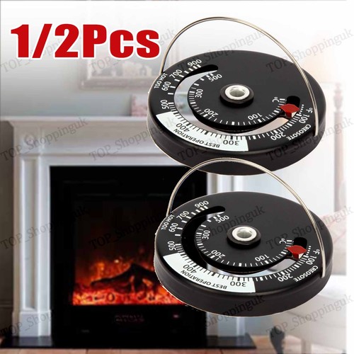 Magnetic stovepipe thermometer - magnetic,