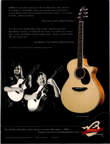 Breedlove atlas series - series, guitar