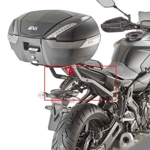 Rear luggage rack - rear,