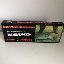 John Jaques Driving Mat Set With Tether Ball Tee