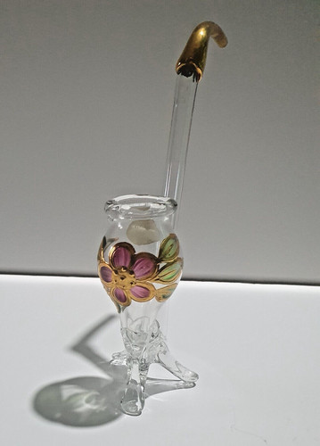 Bohemian blown glass port - port, wine