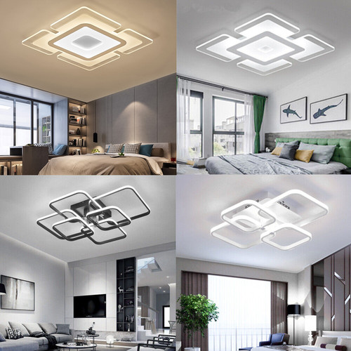 Square led ceiling light - ceiling,