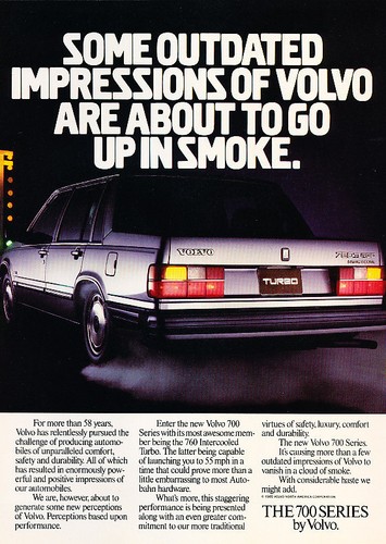 1986 volvo 760 turbo smoke - volvo,