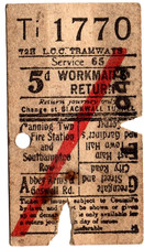 Tram ticket: London County