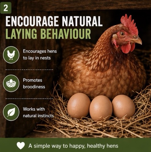 Weighted hens eggs - weighted, to