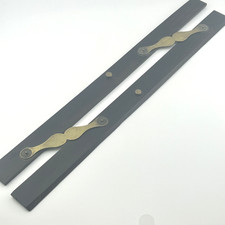 Antique Ebony & Brass Parallel