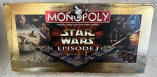 Star Wars Episode 1 Monopoly 1999 Collectors Edition 3D Board Game Complete