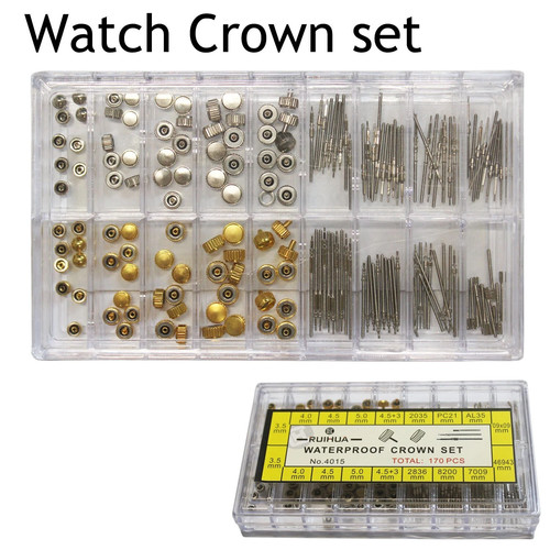Waterproof watch crown - watch, set