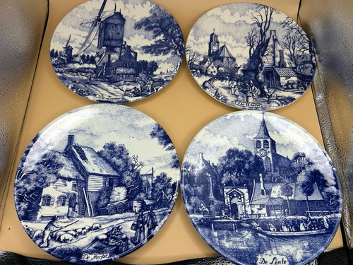 4xvintage dutch delft seasons - 4xvintage,