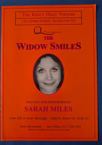 The widow smiles - smiles,