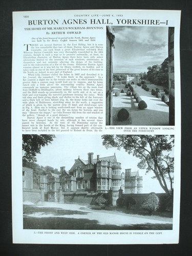 Burton agnes hall yorkshire - burton,