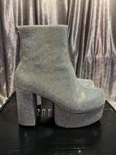 NEW Dolls Kill Size 5 Silver