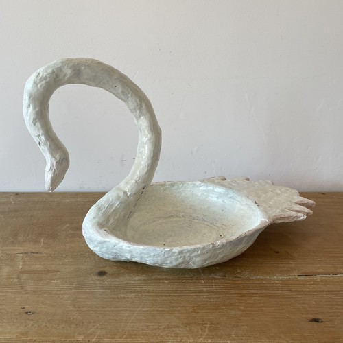 Vintage swan handmade paper - handmade,