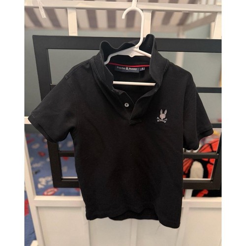 Psycho bunny black polo - bunny,