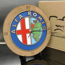 Alfa Romeo Inspired Wall Clock