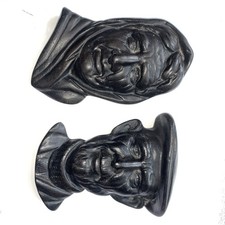  Turf Crafts Woman & Man Figurine Hand Worked In Irish Peat 13cm X 9cm