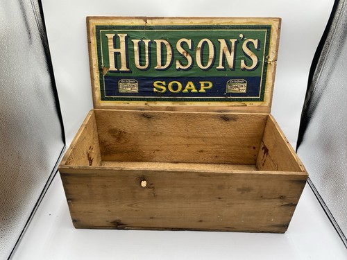 Vintage hudson soap box - vintage,