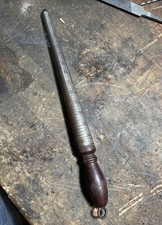 Antique Jeweler’s Ring Mandrel – Steel & Wood Handle – U.S. Standard K&D Co.