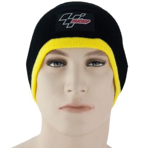Motor black beanie - black, hat