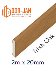 20mm Irish Oak UPVC Plastic