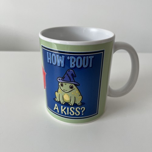 Kiss frog mug - mug, novelty