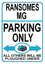 RANSOMES MG PARKING ONLY -
