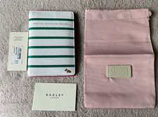 Radley Beach Rise Passport Holder with dust bag BNWT RRP £39