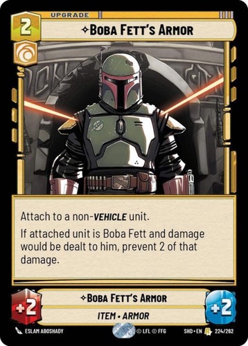 Boba fett armor shadows - fett's,