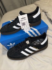 adidas Originals Handball Spezial trainers DB3021 - Black/White - Size UK 10