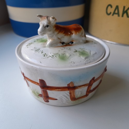 Vintage jersey cow - jersey, butter