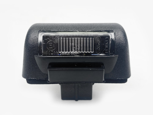 Genuine number plate - plate, light