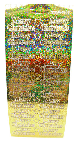 Peel off stickers merry - off, 'merry