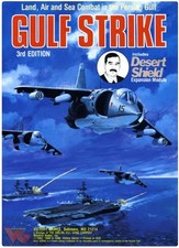 Victory Games Gulf Strike 3rd Edition includes Desert Shield Expansion Unpunched
