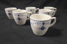6 Vintage Furnivals Blue