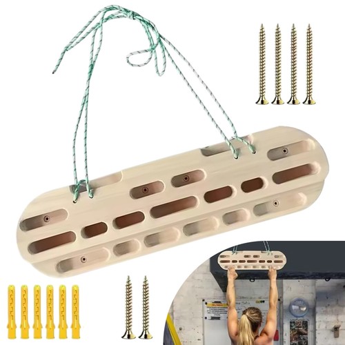 Climbing hangboard pull - hangboard,