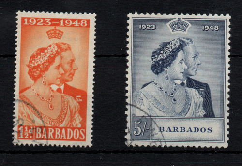 Barbados 1948 silver - 1948, wedding