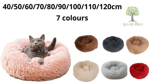 Dog cat bed donut soft - dog,