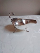 75g 1896 Sterling Silver Sauce Boat Birmingham, J W