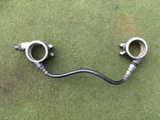 2419 Kawasaki GPZ550 D1 35mm Front Forks Air Balance Tube Leg Clamps Approx 1981